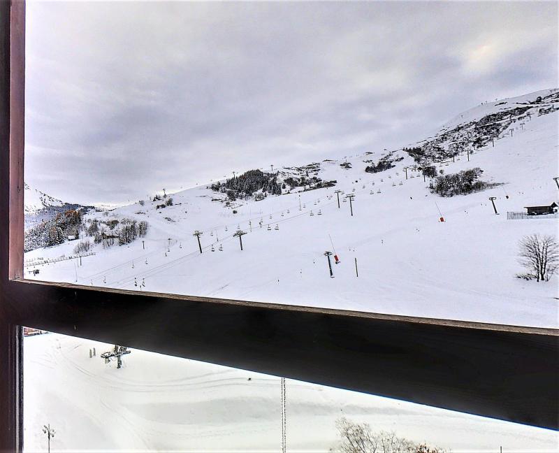 Urlaub in den Bergen Studio für 4 Personen (1002) - Résidence Cosmos - Le Corbier - Balkon