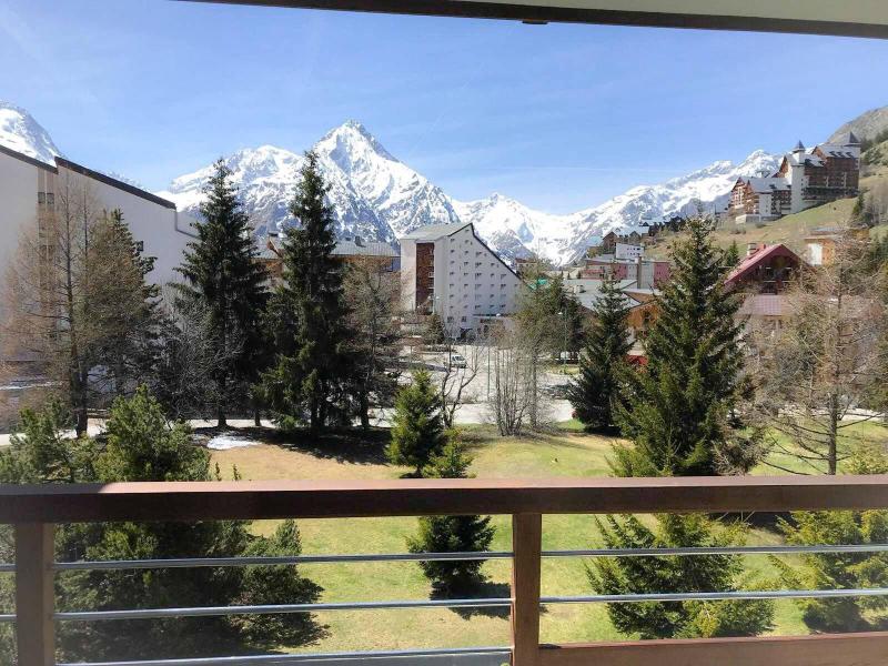 Vacances en montagne Studio coin montagne 4 personnes (242) - Résidence Côte Brune 3 - Les 2 Alpes - Terrasse