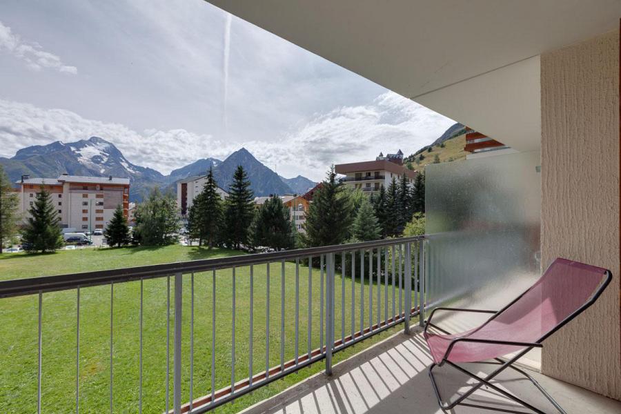Аренда на лыжном курорте Апартаменты 2 комнат 6 чел. - Résidence Côte Brune - Les 2 Alpes - летом под открытым небом