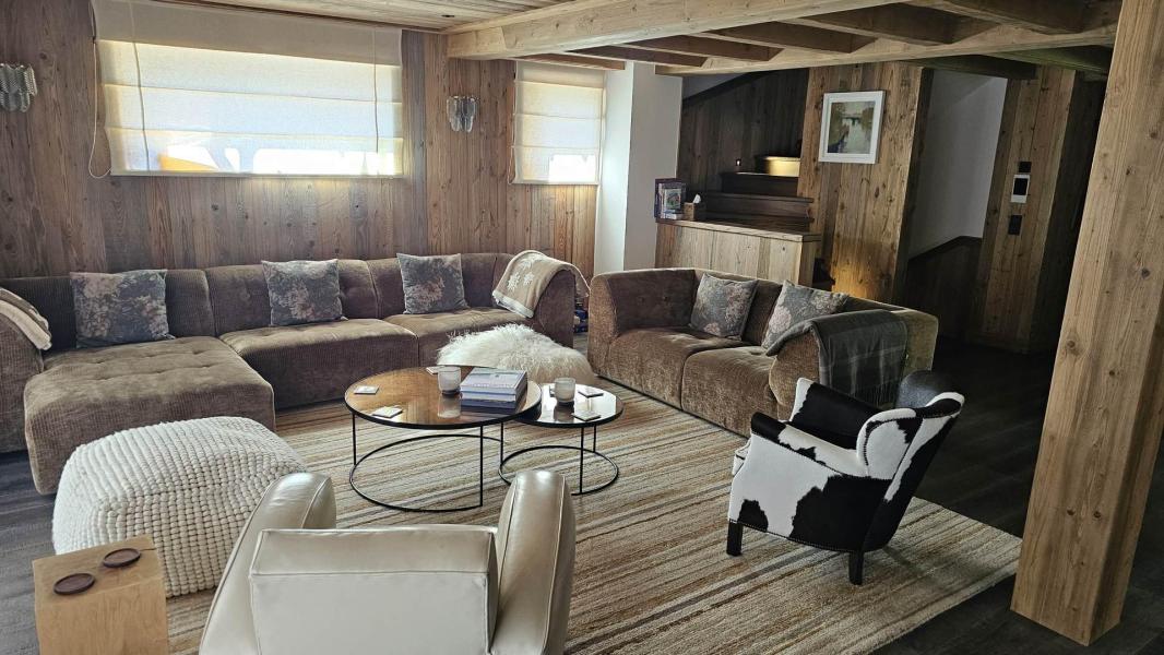 Vakantie in de bergen  (Rhodo) - Résidence Covarel - Méribel - Woonkamer