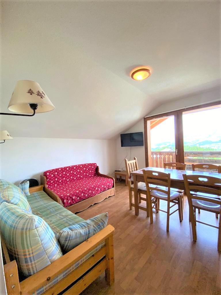 Vacaciones en montaña Apartamento cabina 2 piezas para 6 personas (232) - Résidence Crête du Berger - La Joue du Loup - Estancia