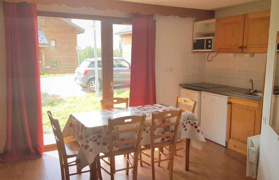 Vakantie in de bergen Appartement 2 kamers bergnis 6 personen (403) - Résidence Crête du Berger - La Joue du Loup - Woonkamer