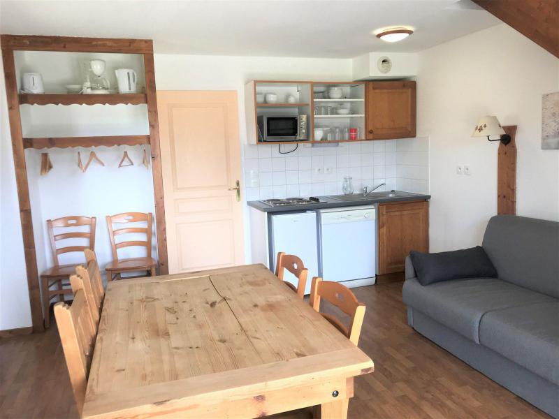 Vakantie in de bergen Chalet mitoye 3 kamers  8 personen (E1) - Résidence Crête du Berger - La Joue du Loup - Woonkamer