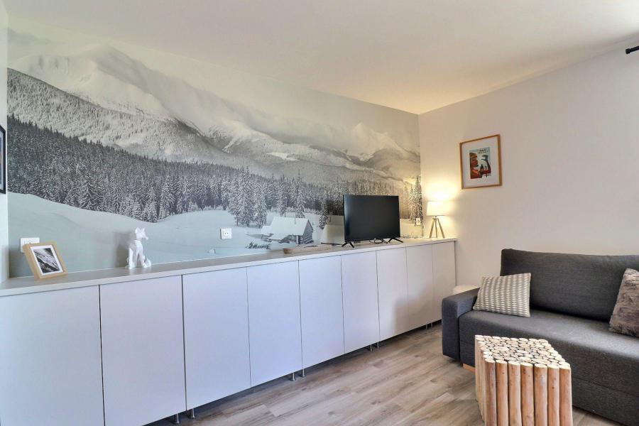 Urlaub in den Bergen 2-Zimmer-Appartment für 4 Personen (53) - Résidence Creux de l'Ours Bleu - Méribel-Mottaret - Wohnzimmer