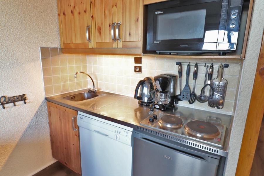 Vacances en montagne Appartement 2 pièces 4 personnes (23) - Résidence Creux de l'Ours Rouge - Méribel-Mottaret - Kitchenette