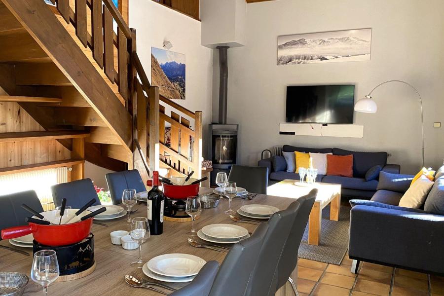 Holiday in mountain resort 5 room duplex apartment 10 people (2) - Résidence Cridelf - Morzine - Living room