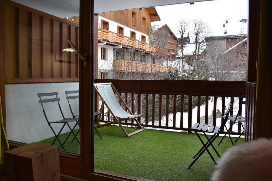 Vacaciones en montaña Apartamento 3 piezas para 5 personas (50) - Résidence Cristal - Méribel - Balcón