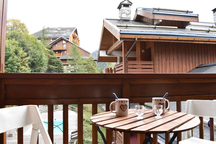 Vacances en montagne Appartement 2 pièces 4 personnes (38) - Résidence Cristal - Méribel - Terrasse