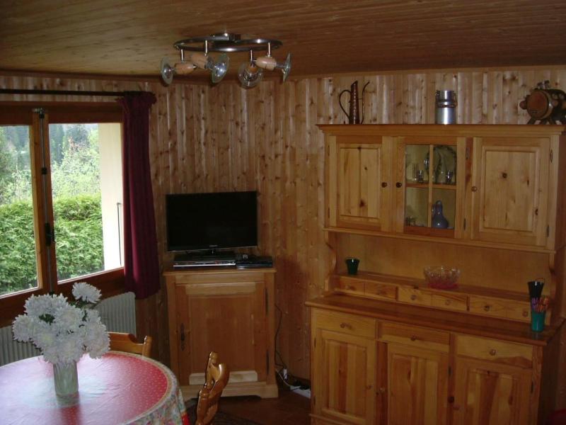 Vakantie in de bergen Appartement 2 kamers 4 personen - Résidence Croc Blanc - Les Gets - Verblijf