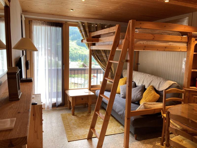 Vakantie in de bergen Studio 2 personen en 1 kind -12 jaar (706B) - Résidence Croix des Verdons - Courchevel - Woonkamer