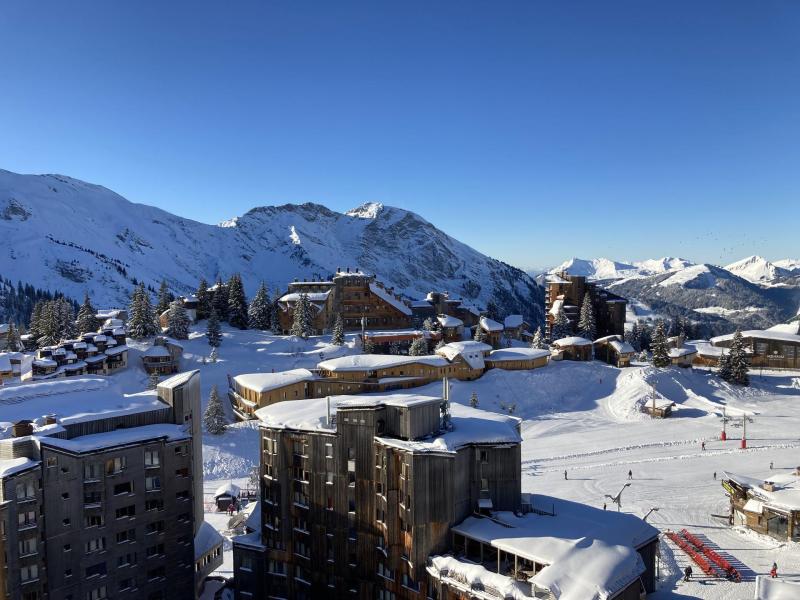 Urlaub in den Bergen 2-Zimmer-Appartment für 4 Personen (502) - Résidence Crozats - Avoriaz - Balkon