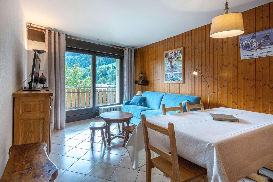 Urlaub in den Bergen 2-Zimmer-Appartment für 4 Personen (05) - Résidence Crystal - La Clusaz - Wohnzimmer