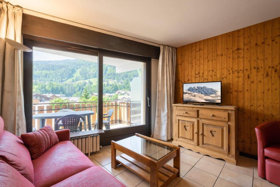 Urlaub in den Bergen 2-Zimmer-Appartment für 4 Personen (06) - Résidence Crystal - La Clusaz - Wohnzimmer