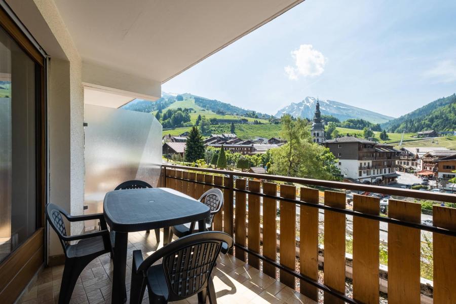 Vacaciones en montaña Apartamento 2 piezas para 4 personas (06) - Résidence Crystal - La Clusaz - Terraza