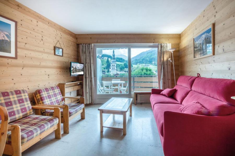 Vacanze in montagna Appartamento 2 stanze per 4 persone (12) - Résidence Crystal - La Clusaz - Soggiorno