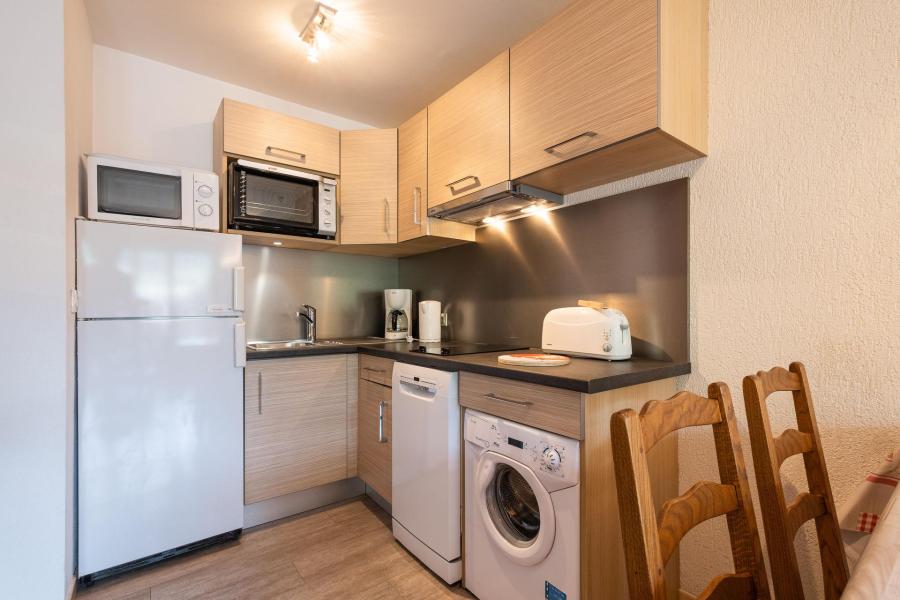 Vakantie in de bergen Appartement 2 kamers 4 personen (06) - Résidence Crystal - La Clusaz - Keukenblok