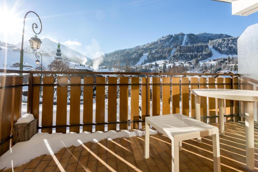 Vacances en montagne Appartement 2 pièces 4 personnes (05) - Résidence Crystal - La Clusaz - Terrasse