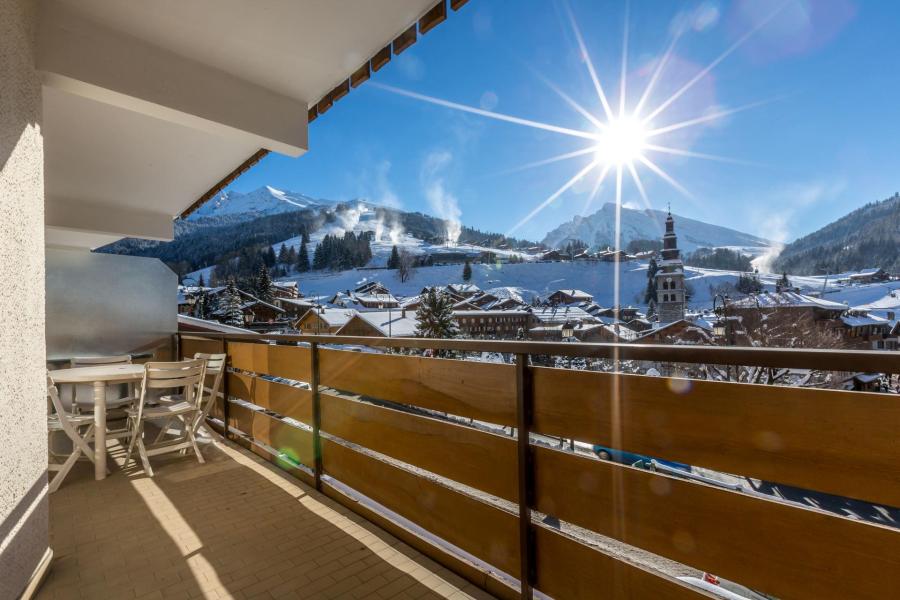 Vacances en montagne Appartement 2 pièces 4 personnes (12) - Résidence Crystal - La Clusaz - Terrasse