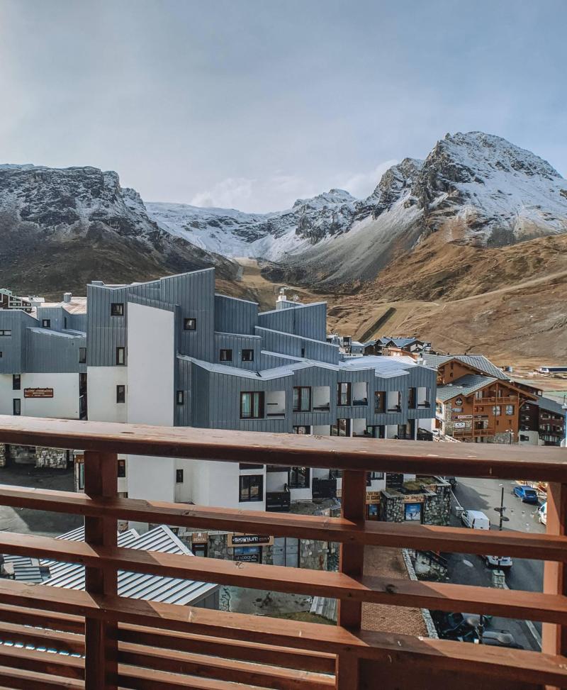 Wakacje w górach Apartament 3 pokojowy 8 osób (106) - Résidence Curling B Tour - Tignes - Balkon