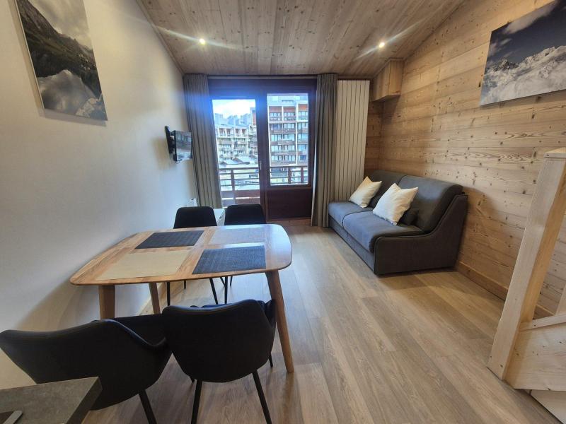 Vakantie in de bergen Studio mezzanine 4 personen (100) - Résidence Curling B Tour - Tignes - Woonkamer