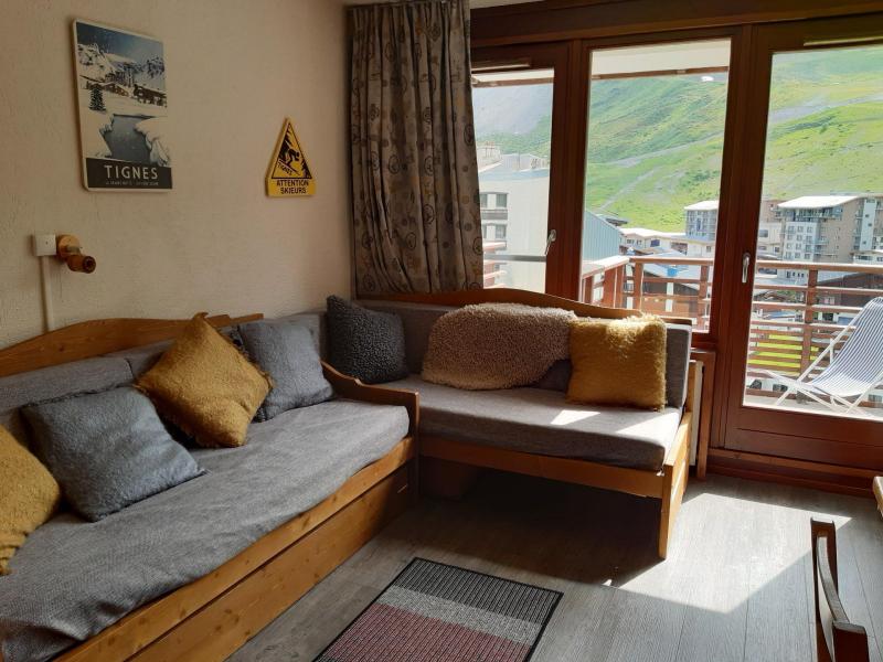 Holiday in mountain resort Studio 3 people (B2-31) - Résidence Curling B1-B2 - Tignes - Living room