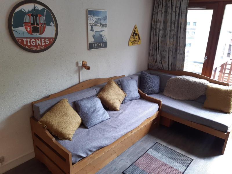 Vakantie in de bergen Studio 3 personen (B2-31) - Résidence Curling B1-B2 - Tignes - Woonkamer