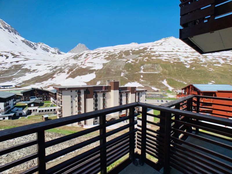 Vacances en montagne Studio 3 personnes (B2-31) - Résidence Curling B1-B2 - Tignes - Terrasse