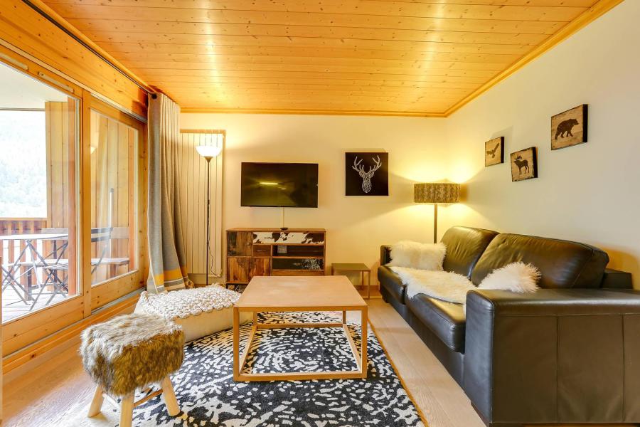 Urlaub in den Bergen 3-Zimmer-Appartment für 5 Personen (11) - Résidence Cybèle - Méribel - Wohnzimmer