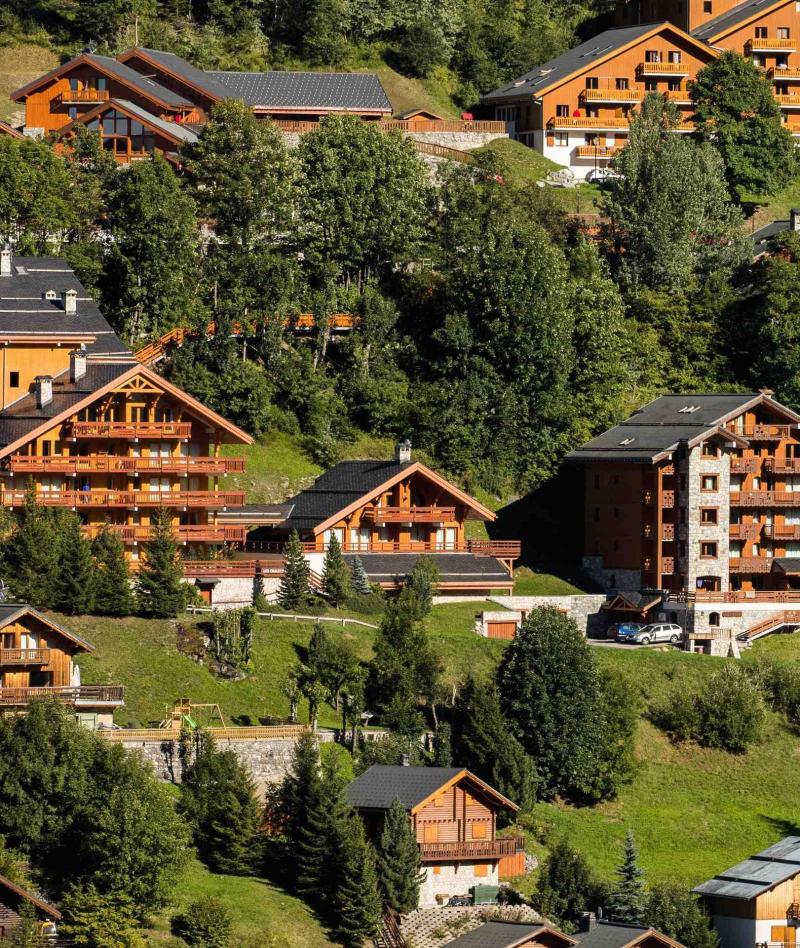 Rent in ski resort 3 room apartment 5 people (11) - Résidence Cybèle - Méribel - Summer outside