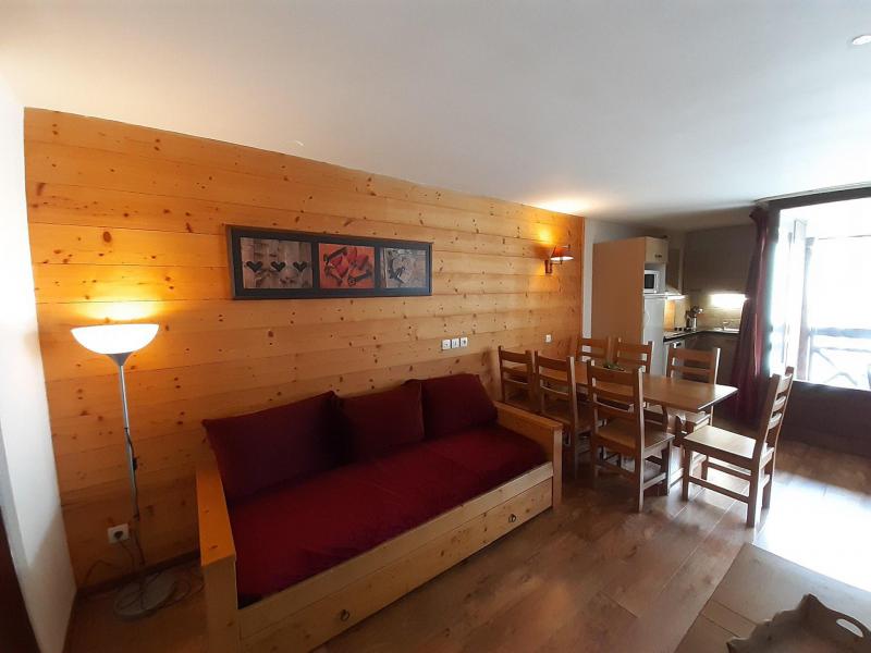 Vacaciones en montaña Apartamento 3 piezas para 6 personas (410) - Résidence Cybèle - Brides Les Bains - Banqueta con cama cajón