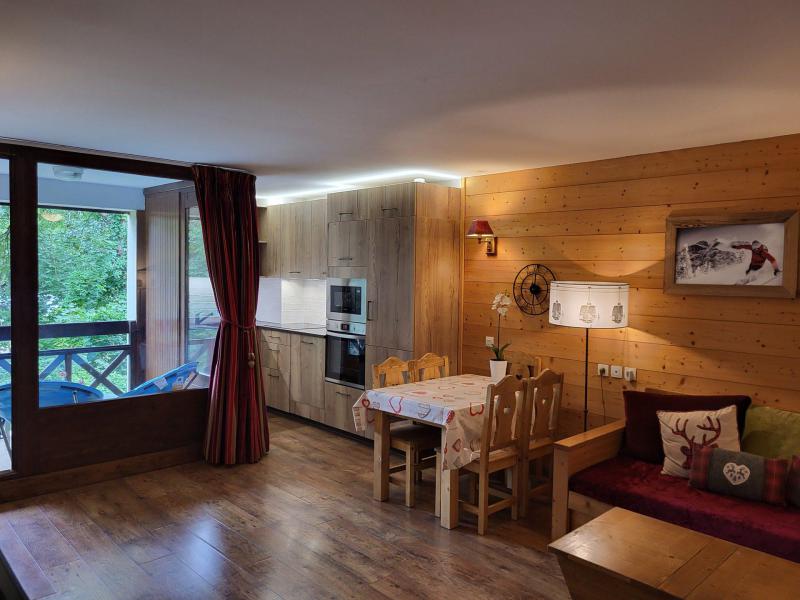 Vakantie in de bergen Appartement 3 kabine kamers 6 personen (301) - Résidence Cybèle BAT4 - Brides Les Bains - Woonkamer