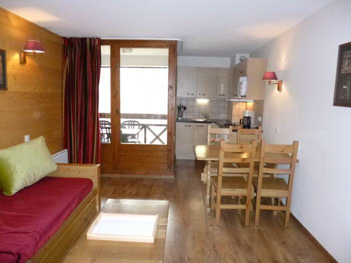 Vacances en montagne Studio coin montagne 4 personnes (112) - Résidence Cybèle - Brides Les Bains - Séjour