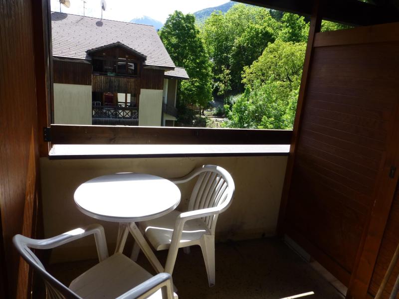 Urlaub in den Bergen Studio Schlafnische 4 Personen (1408) - Résidence Cybèle - Brides Les Bains - Balkon