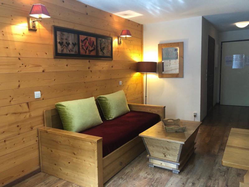 Urlaub in den Bergen Studio Schlafnische 4 Personen (221) - Résidence Cybèle - Brides Les Bains - Wohnzimmer