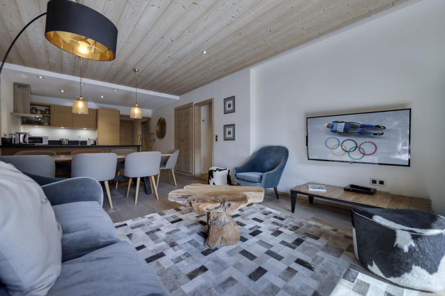 Urlaub in den Bergen 4-Zimmer-Appartment für 8 Personen (5) - Résidence Cygnaski - Val d'Isère - Wohnzimmer