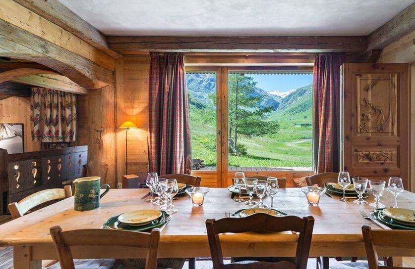 Vacaciones en montaña Apartamento 5 piezas para 12 personas (DANAIDES) - Résidence Danaïdes du Praz - Val d'Isère - Comedor