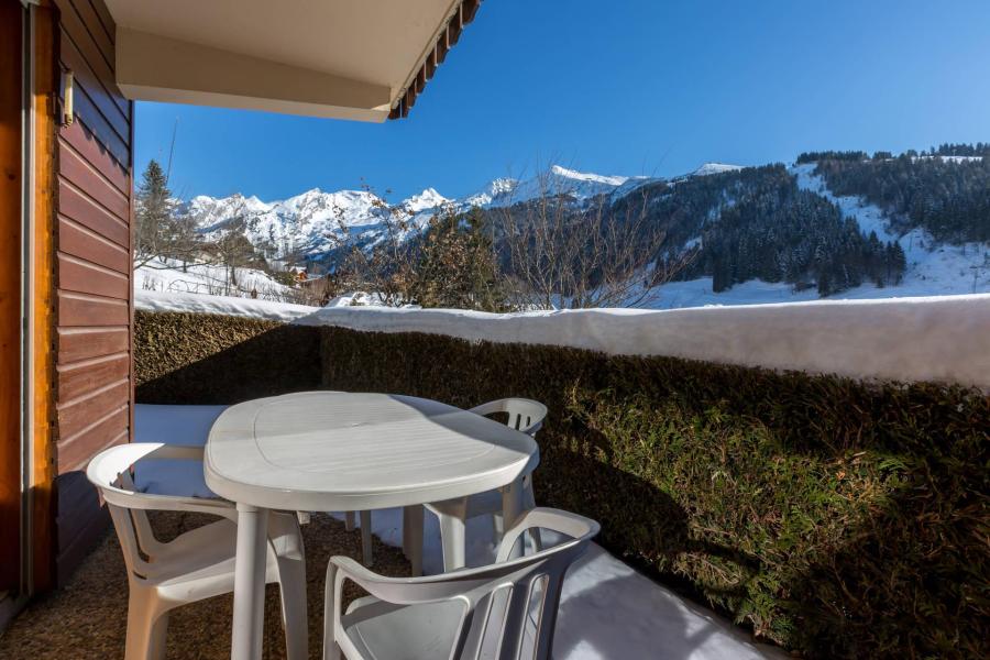 Vacaciones en montaña Apartamento cabina 2 piezas para 5 personas (05) - Résidence Danais - La Clusaz - Terraza