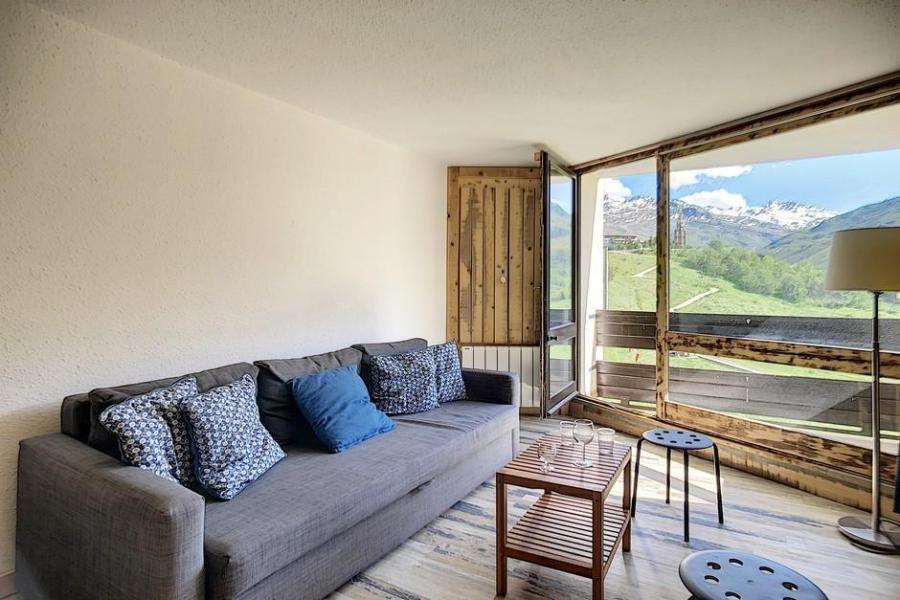 Urlaub in den Bergen 2-Zimmer-Berghütte für 6 Personen (813) - Résidence de Caron - Les Menuires - Wohnzimmer