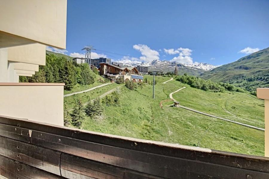 Location au ski Appartement 2 pièces coin montagne 6 personnes (813) - Résidence de Caron - Les Menuires - Extérieur été