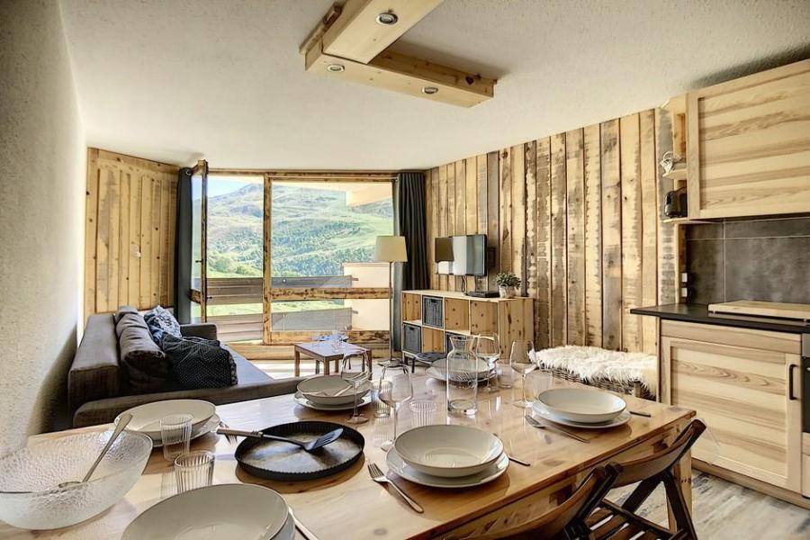 Vacanze in montagna Appartamento 2 stanze con alcova per 6 persone (813) - Résidence de Caron - Les Menuires - Soggiorno