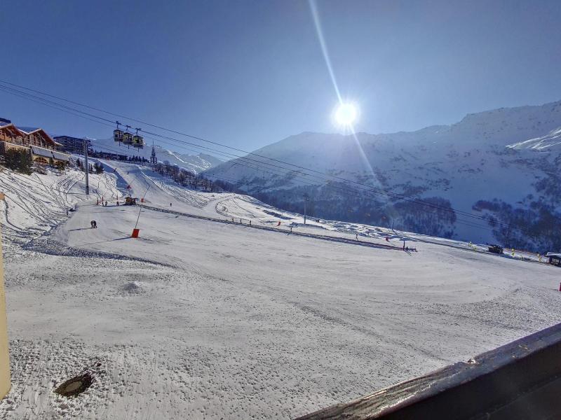 Vacaciones en montaña Estudio para 3 personas (0409) - Résidence de Caron - Les Menuires - Balcón