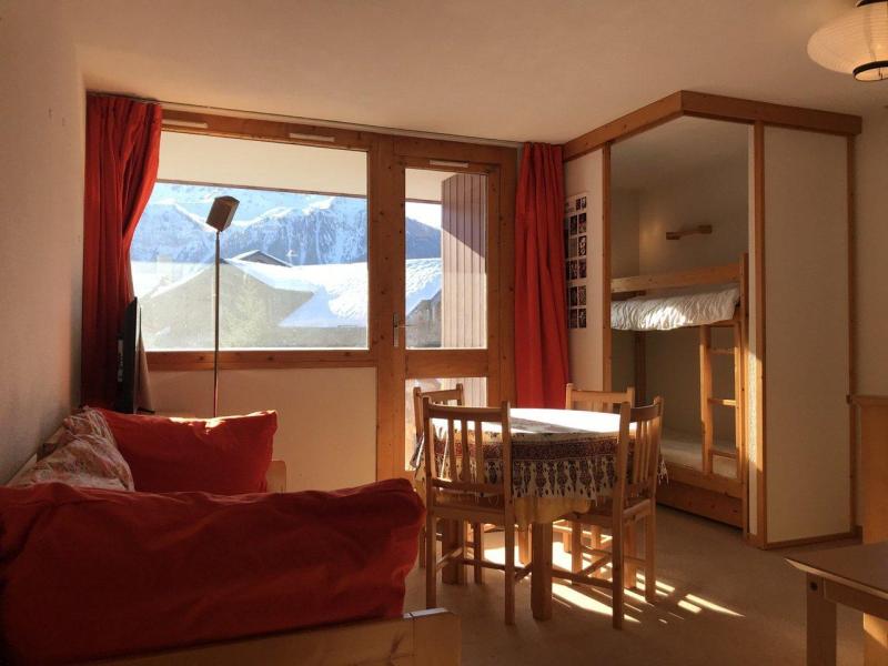 Vakantie in de bergen Appartement 2 kamers 4 personen (235) - Résidence de l'Aigle - Peisey-Vallandry - Woonkamer