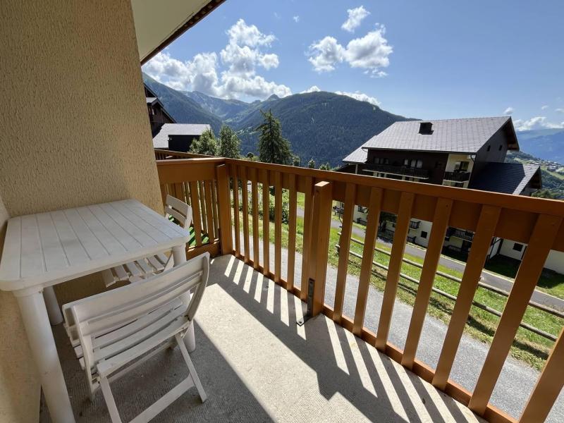 Vakantie in de bergen Studio bergnis 4 personen (0213) - Résidence de l'Aigle - Peisey-Vallandry - Balkon