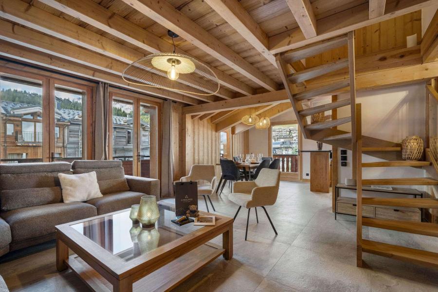 Каникулы в горах Апартаменты дуплекс 4 комнат 6 чел. (Horlana) - Résidence de l'Arbé - Courchevel - Салон