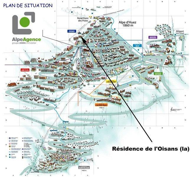 Vacances en montagne Appartement 2 pièces 5 personnes (B5) - Résidence de l'Oisans - Alpe d'Huez
