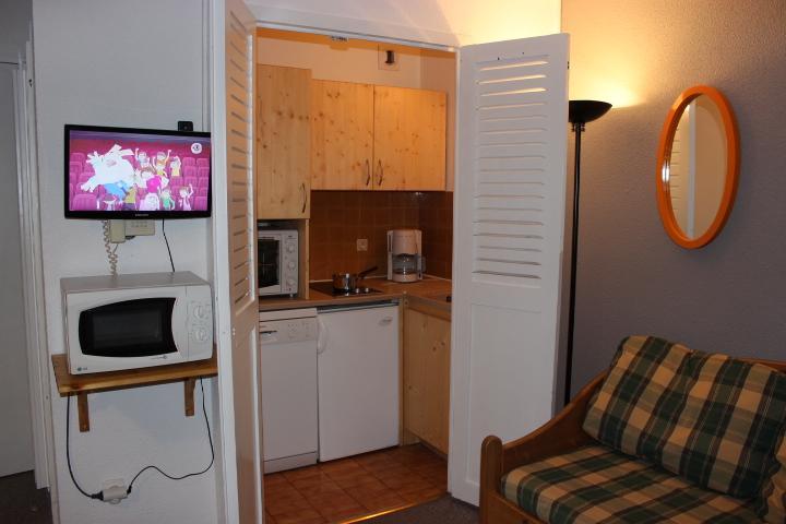 Vakantie in de bergen Appartement 2 kamers 4 personen (518) - Résidence de l'Olympic - Val Thorens - Keukenblok