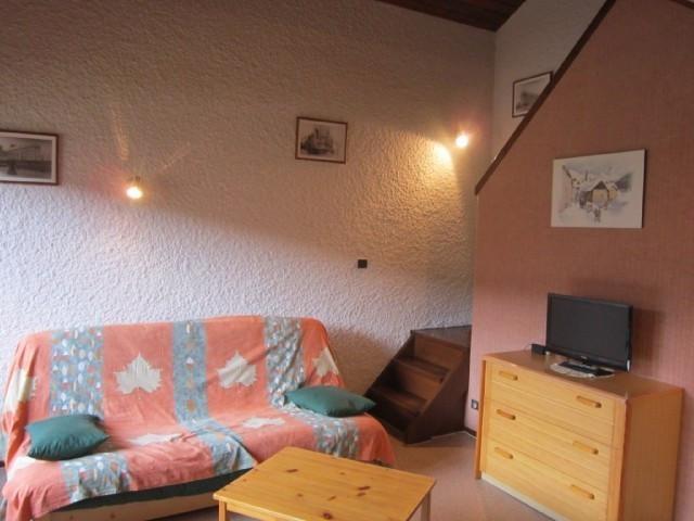 Vacances en montagne Appartement duplex 2 pièces 6 personnes (8) - Résidence de la Turche - Les Gets - Séjour