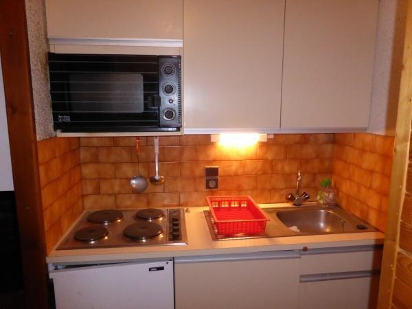 Vacaciones en montaña Apartamento cabina para 4 personas (SG876) - Résidence de Pierre Plate - les Tavaillons - Saint Gervais - Cocina