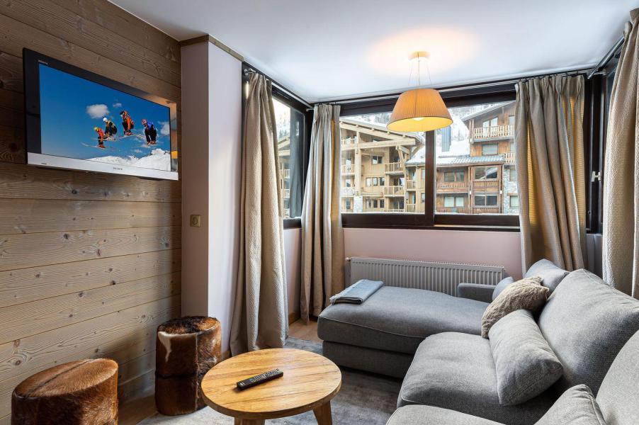 Vakantie in de bergen Appartement duplex 3 kamers 6 personen (202) - Résidence de Solaise - Val d'Isère - Woonkamer