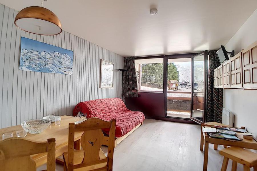 Vakantie in de bergen Appartement 2 kamers 5 personen (AL0104) - Résidence des Alpages - Les Menuires - Woonkamer